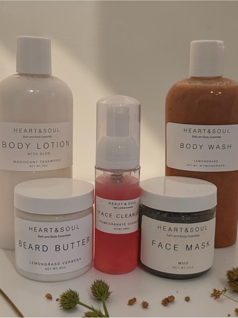 Heart Soul Skincare Gift Set for Men